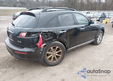 2008 Infiniti Fx35 z USA, uszkodzony, nr VIN JNRAS08W68X201752